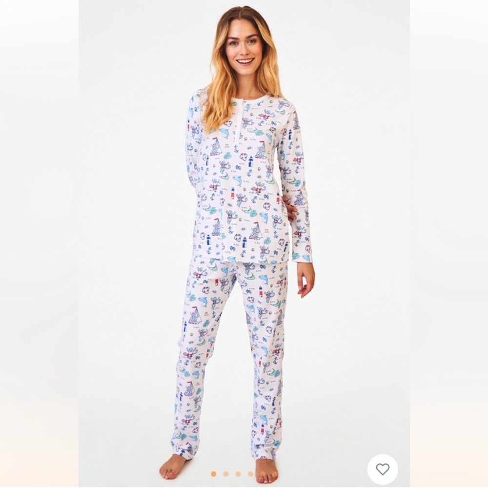 Roller Rabbit Nantucket Monkey Pajamas - Picture 3 of 3
